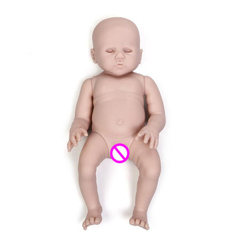 20Inch silicone Reborn baby Dolls Kits Can DIY Different Kinds Of Lifelike Silicone Dolls Reborn